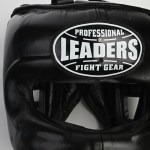 Бамперный шлем Leaders LS5SHGNB FL BK