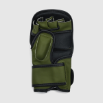 Гибридные перчатки Hardcore Training Skull Green/Black