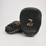 Боксёрские лапы Fly Micro Speed Mitts чёрный/золотой