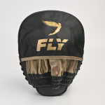 Боксёрские лапы Fly Micro Speed Mitts чёрный/золотой