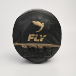 Боксёрские лапы Fly Air Mitts чёрный/золотой