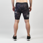 Компрессионные шорты Hardcore Training Heraldry коричневые