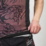 Рашгард с коротким рукавом Hardcore Training Heraldry Коричневый