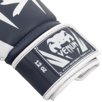 Перчатки Venum Elite White/Navy Blue