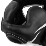 Боксерский шлем Venum Elite Black/White Taille Unique