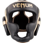 Боксерский шлем Venum Elite Black/Gold