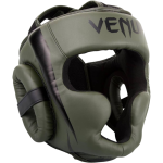 Боксерский шлем Venum Elite Khaki/Black