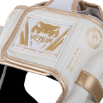Боксерский шлем Venum Elite White/Gold