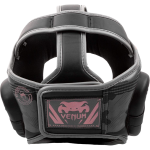 Боксерский шлем Venum Elite Black/Pink Gold