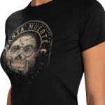 Женская футболка Venum Santa Muerte Dark Side Black/Brown