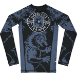 Детский рашгард Hardcore Training Heraldry Black LS