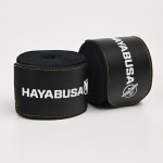 Боксёрские бинты Hayabusa Deluxe чёрные/золотые 4,5 м