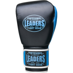 Боксерские перчатки Leaders Wave BK/LBL