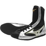 Боксёрки Mizuno High Cut Type Boxing Shoes Black/Silver/Gold