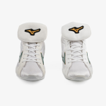 Боксёрки Mizuno Short Cut Type Boxing Shoes White/Emerald/Gold