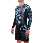 Рашгард Hardcore Training Nordic Ornament Black/Gray LS