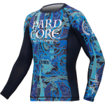 Рашгард Hardcore Training Knight Navy/Blue LS