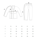 Кимоно для БЖЖ Hayabusa Essential Gold Weave Jiu-Jitsu Gi Black