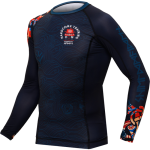 Рашгард Hardcore Training Nordic Pattern Multicolor LS