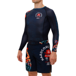 Рашгард Hardcore Training Nordic Pattern Multicolor LS