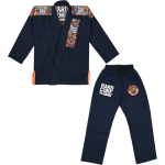 Детское кимоно Hardcore Training Doodles Navy Blue