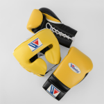 Боксерские перчатки Winning 14 Oz BLK/YLL