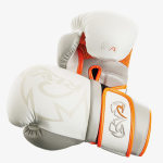 Спарринговые перчатки Rival RS80V Impulse White/Orange