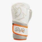 Спарринговые перчатки Rival RS80V Impulse White/Orange