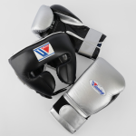 Боксерские перчатки Winning COMS800B 14 Oz Silver/Black