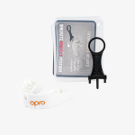Боксерская капа Opro Bronze Level White