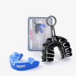 Детская боксерская капа Opro Silver Level Blue