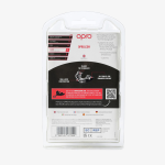 Боксерская капа Opro Silver Level Black Grillz