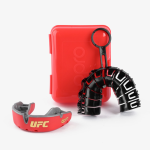 Детская боксерская капа Opro Gold Level UFC Red