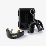 Боксерская капа для брекетов Opro Gold Black