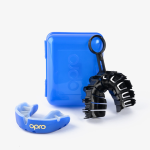 Детская боксерская капа Opro Gold Level Blue