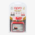 Детская боксерская капа Opro Gold Level Red