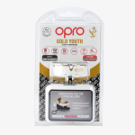 Детская боксерская капа Opro Gold Level White
