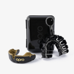 Детская боксерская капа Opro Gold Level Black