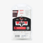 Боксерская капа Opro Platinum Level Black/White/Red