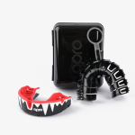 Боксерская капа Opro Platinum Level Black/White/Red