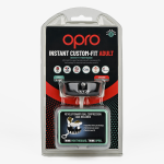 Боксерская капа Opro Instant Custom-Fit Black