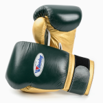 Боксерские перчатки Winning 16 Oz Green/Gold