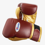 Боксерские перчатки Winning COMS600B 16 Oz Brown/Gold