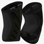 Неопреновые наколенники RaveTape 7MM чёрные