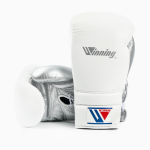 Боксерские перчатки Winning 16 Oz White/Silver MS-600