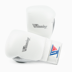 Боксерские перчатки Winning 16 Oz White/Silver MS-600