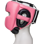 Боксёрский шлем Leaders LS3SHGMEX-HVL WAVE BK/PNK