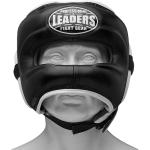 Бамперный боксёрский шлем Leaders LS3SHGNB BK/WH