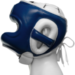 Бамперный боксёрский шлем Leaders LS3SHGNB BL/WH