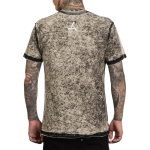 Двусторонняя футболка Affliction Electric Fire Black/Off White